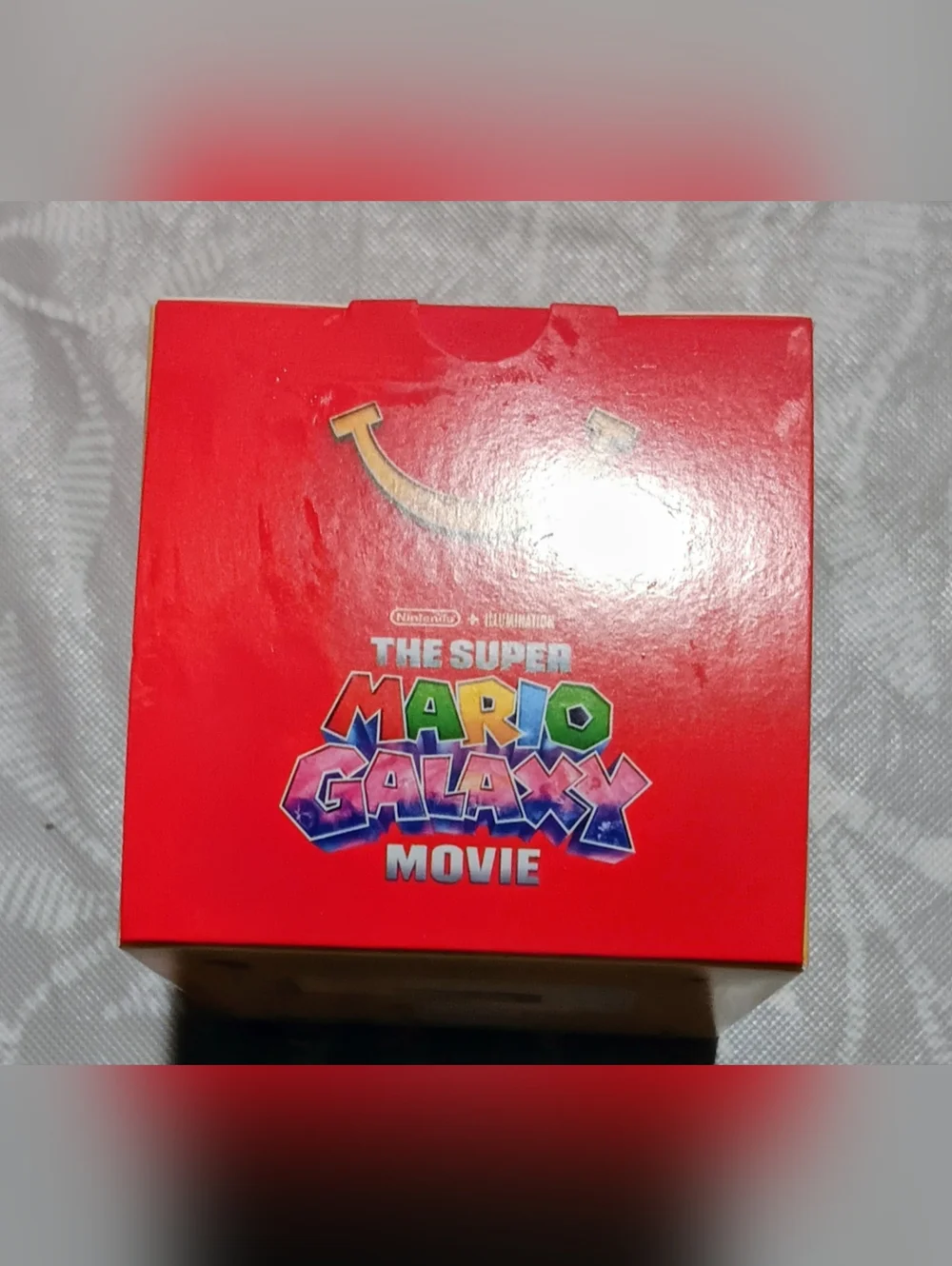 2026 McDONALD'S SUPER MARIO GALAXY HAPPY MEAL TOY #01-MARIO-NEW IN BOX!